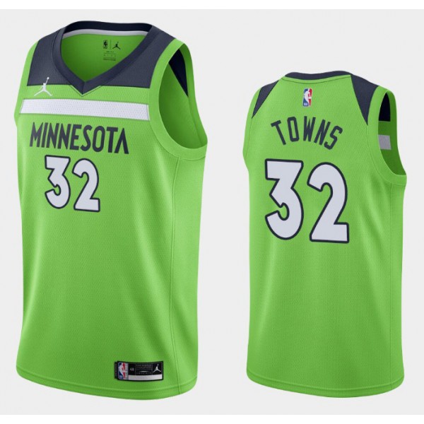 Minnesota Timberwolves Trikot Karl-Anthony Towns 32 2020-2021 Jordan Brand Statement Edition Swingman - Herren Minnesota Timberwolves Trikot Karl-Anthony Towns 32 2020-2021 Jordan Brand Statement Edition Swingman - Herren